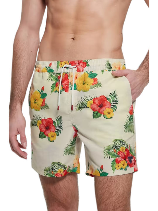 Men's Swimwear Multicolour Floral Shorts F3GT19WO07G P07J