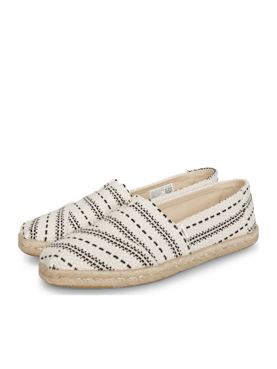 Toms Alpargatas Women's Fabric Espadrilles Beige