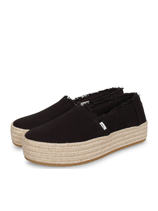 Toms Valencia Platform Women's Fabric Espadrill...