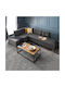 Manama Ecke Sofa mit Bett mit Linke Ecke Anthrazit 280x206x85cm