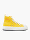 Dsquared2 Logo Print Hi-top Bărbați Sneakers Galbene