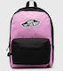 Vans Realm Schulranzen Rucksack Junior High-High School Black-Cyclamen