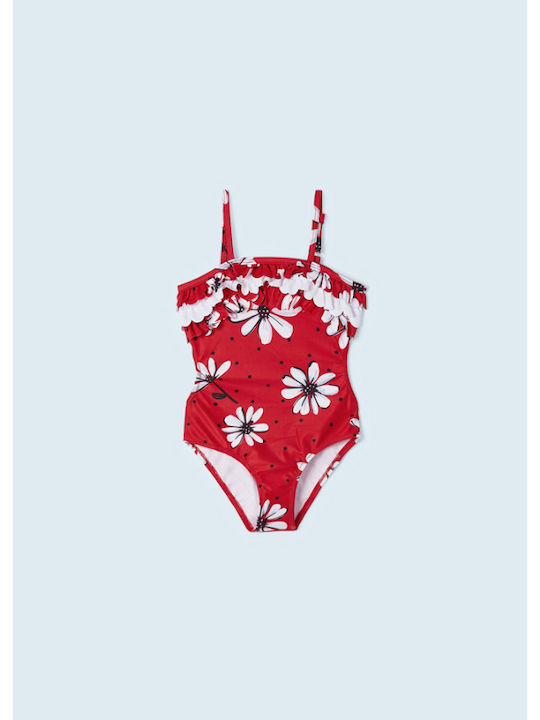 Mayoral Kids Swimwear One-Piece Red