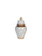 Keskor Decorative Vase Gray 16x16x30cm