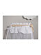 Baby Oliver Mosquito Net Crib Tulle 46-6703/404 Beige 180x500cm