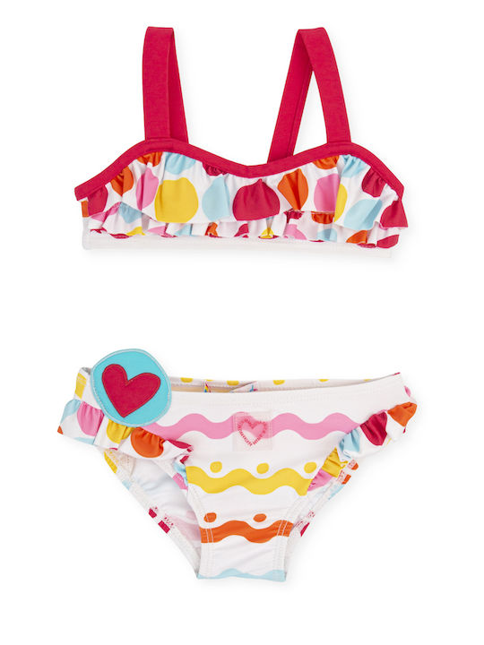 Agatha Ruiz De La Prada Детски Бански Бикини Бял