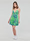 Desigual Summer Mini Dress Green