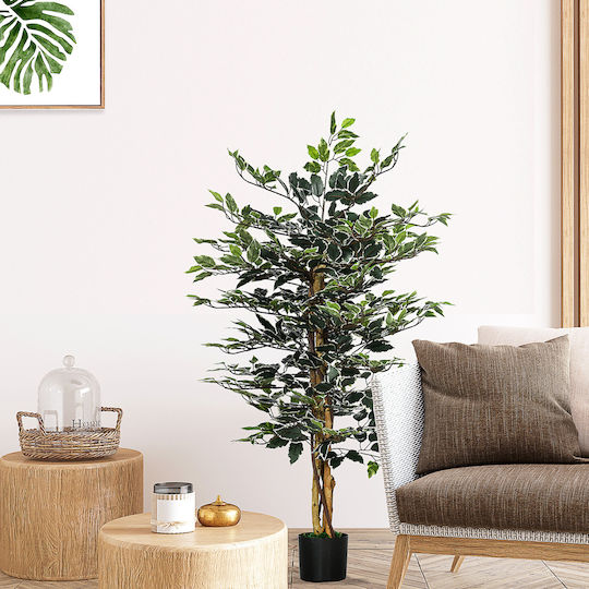 Изкуствено растение в саксия Green 130см HomCom