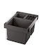 Blanco Flexon Low XL II Waste Bin Waste Plastic for Cabinet Gray 46lt 1pcs