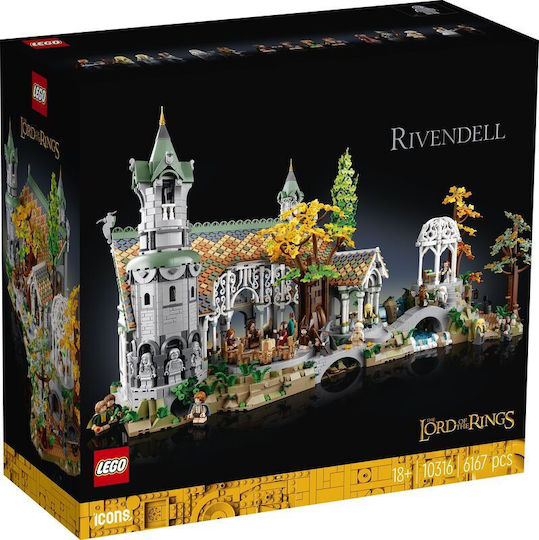 LEGO Icons The Lord Of The Rings: Rivendell™ για 18+ Ετών 6167τμχ
