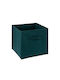 5Five Paper Storage Box with Lid Petrole 31x31x31cm