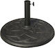 Outsunny Umbrella Stand made of Metal in Black Color 54.5x54.5cm