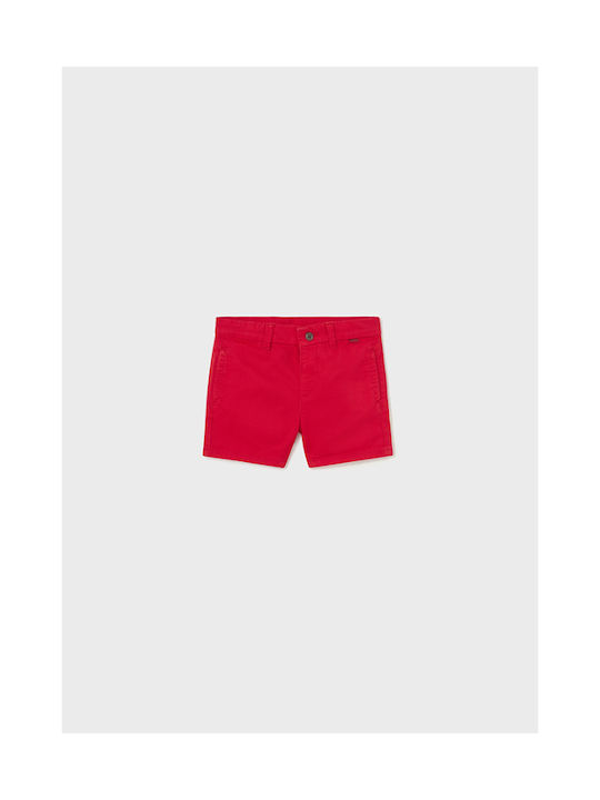 Mayoral Kids Shorts/Bermuda Fabric Red