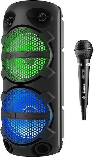 iDance Ηχείο Karaoke με Ασύρματο Μικρόφωνο Typhoon 500 Μαύρο