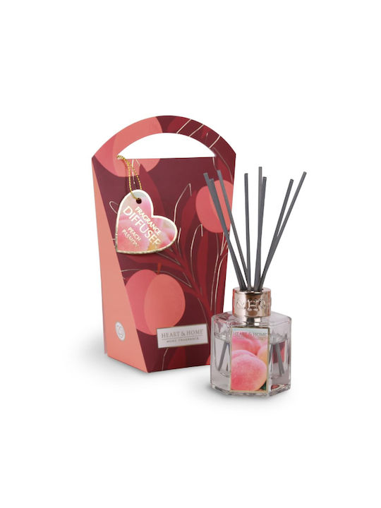 Heart & Home Diffuser με Άρωμα Ροδάκινο 400020345 80ml