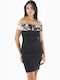 Summer Mini Evening Dress Black