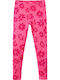 Kinder Leggings Lang Fuchsie