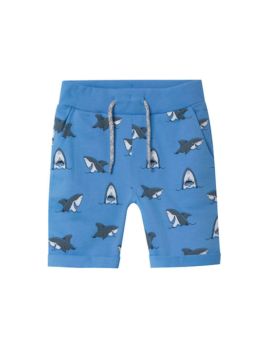 Name It Kinder Shorts/Bermudas Stoff Hellblau