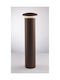 Fan Europe Bitt Outdoor Floor Lamp Small Post 10W with Natural White Light Brown