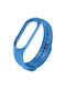 Ancus Λουράκι Σιλικόνης με Pin Blue (Xiaomi Smart Band 7)