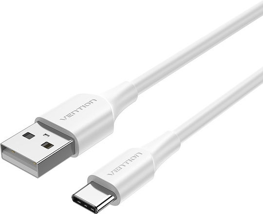 Vention USB 2.0 Kabel USB-C männlich - USB-A Weiß 2m (CTHWH)