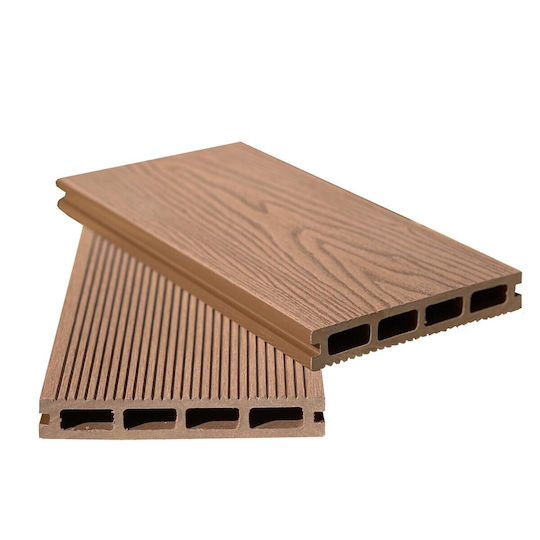 Showood WPC Plank for Garden Flooring Brown 360x15cm