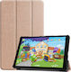 Sonique Flip Cover Durable Rose Gold Lenovo Tab...