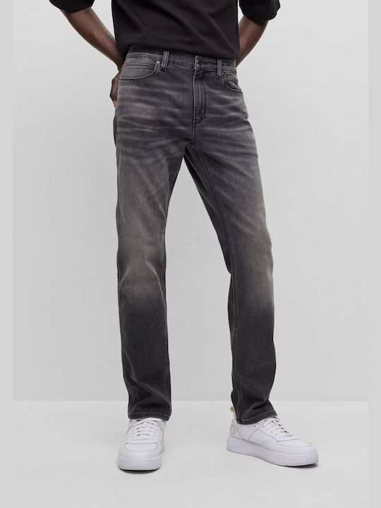 Hugo Boss Pantaloni de Bărbați din Jean Gri