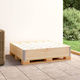vidaXL Κολάρα Παλέτας 100x100x19εκ.