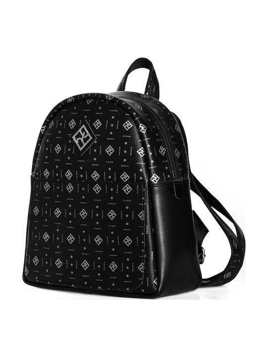 Pierro Accessories Γυναικεία Τσάντα Πλάτης Μαύρη