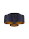 Luminex Arden Mount Ceiling Light 45cm Purple with E27 Lamp Adapter