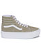 Vans Sk8-Hi Tapered Stackform Femei Flatforms Sneakers Gri