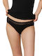 Feel Modal Tai Women's Slip with Lace Black