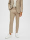 Selected Men's Trousers Suit Sand