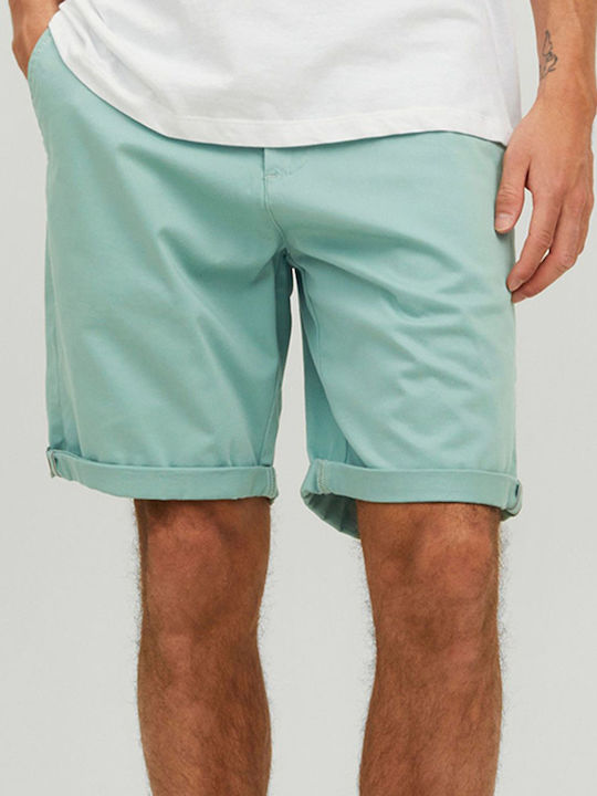 Jack & Jones Ανδρική Βερμούδα Chino Granite Green