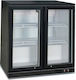 Lappas Ψυγείο Back Bar Μπύρας Subzero 220lt Διπλό Υ83.5xΠ90xΒ50cm