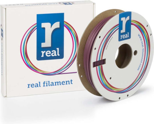 Real Filament PLA 3D Printer Filament 2.85mm Grape Purple 0.5kg 1τμχ (Spool)