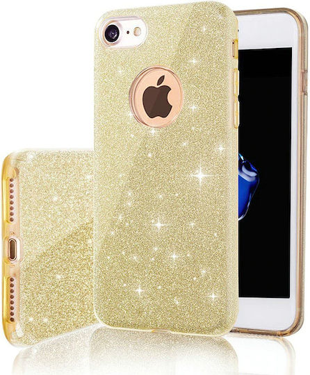 Xiaomi Glitter 3in1 Back Cover Σιλικόνης Χρυσό (Redmi Note 11 / 11S 4G)