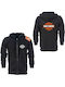 Harley-Davidson Jacke mit Kapuze Schwarz 2821HAR