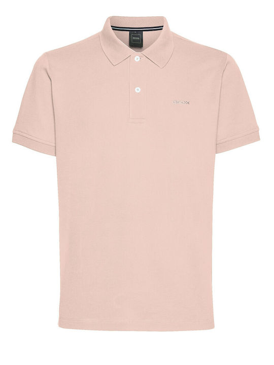 Geox Men's Short Sleeve Blouse Polo Misty Rose