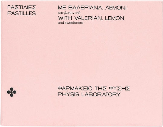 Physis Laboratory Valeriană Pastile cu valeriană și lămâie 12 x 2gr