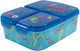 Stor Plastik Kinder Lebensmittelbehälter Lilo & Stitch Blau 18.5 x 14 x 5.5Stück