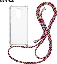 Sonique Armor Back Cover Σιλικόνης με Λουράκι R...