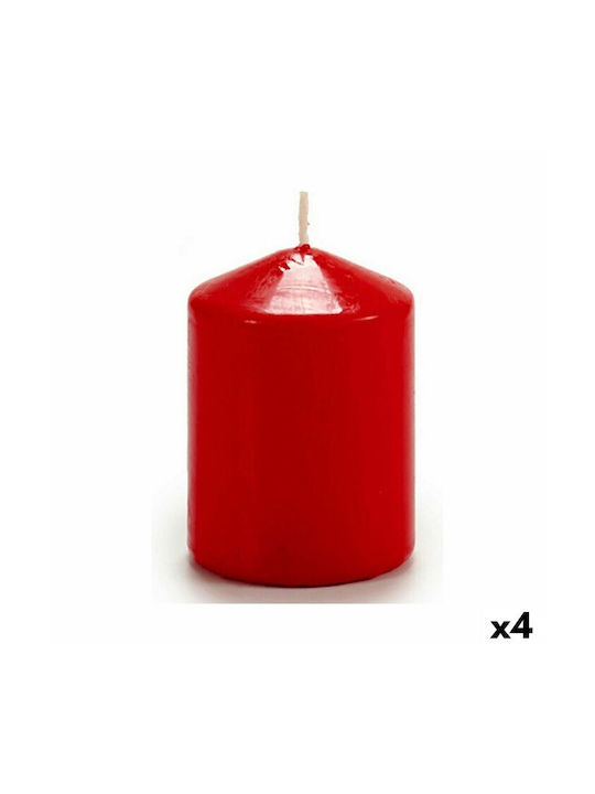 Decorative Candle Red 7x10cm 1pcs