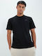 Ellesse Herren T-Shirt Kurzarm Schwarz