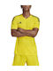 Adidas Men's Athletic T-shirt Short Sleeve Yellow