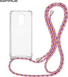 Sonique Armor Back Cover Σιλικόνης με Λουράκι R...