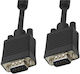 Pully Cable VGA male - VGA male Μαύρο 1.8m (04.001.0452)