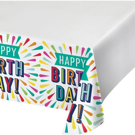 Creative Converting Birthday Burst Τραπεζομάντηλο για Party 346328