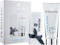 Dr Irena Eris Cleanology Set Îngrijire pentru Curățare facială cu Gel de curatare pentru fata & Prosop